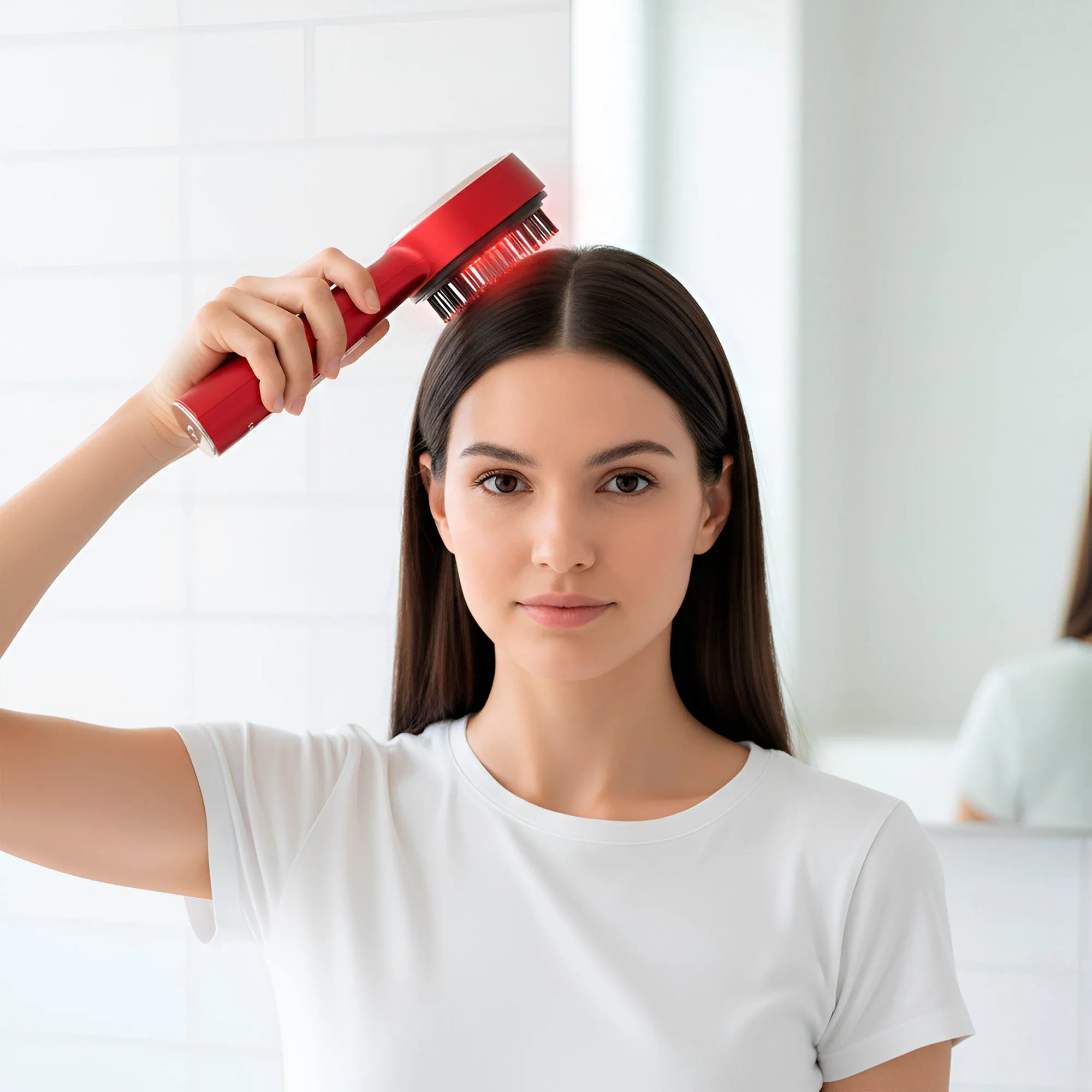 Pursonic 3 In 1 LED Therapy Scalp And Hair Treatment Brush sold by Ashley Stewart product image thumbnail 3
