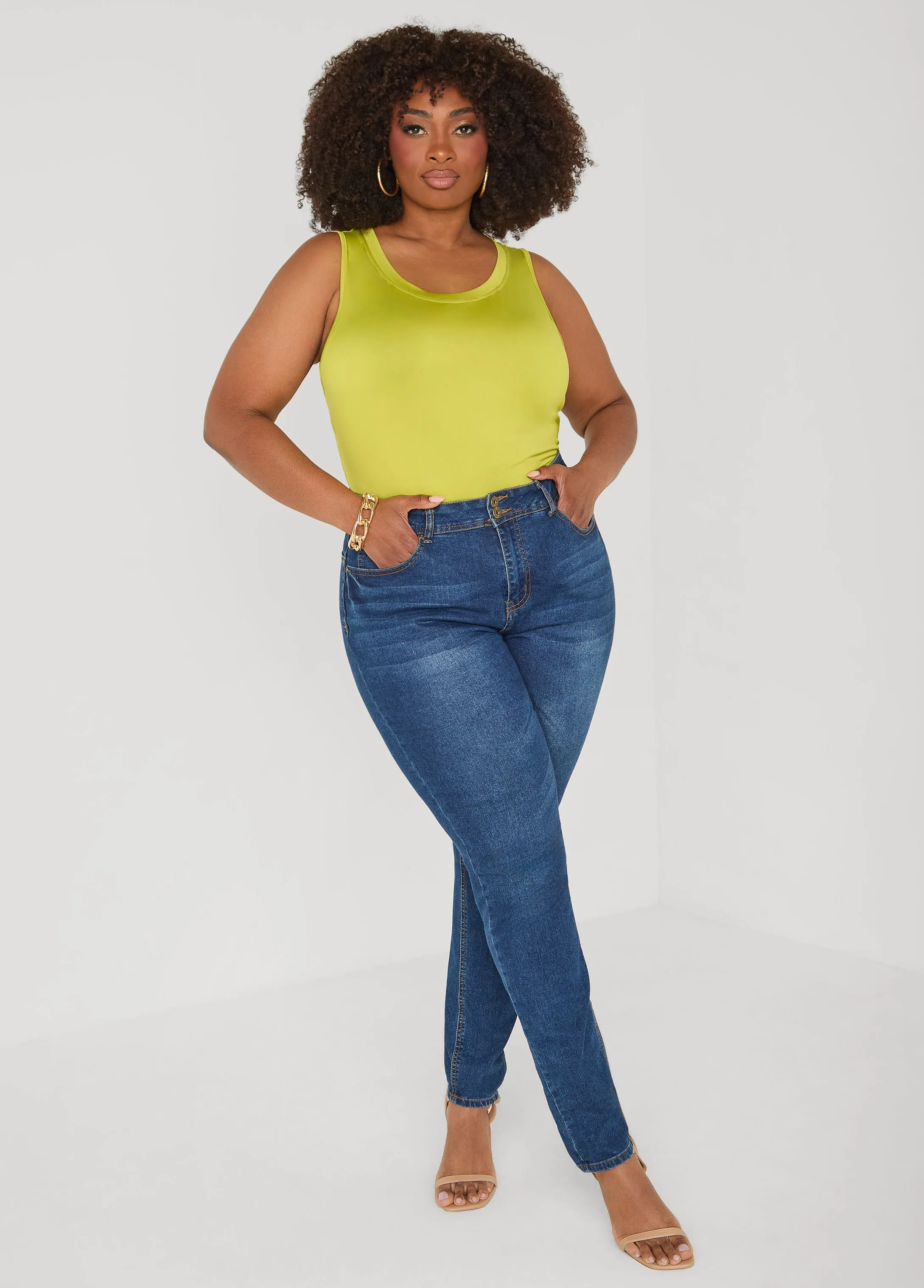 The Basic Cami Top sold by Ashley Stewart product image thumbnail 3