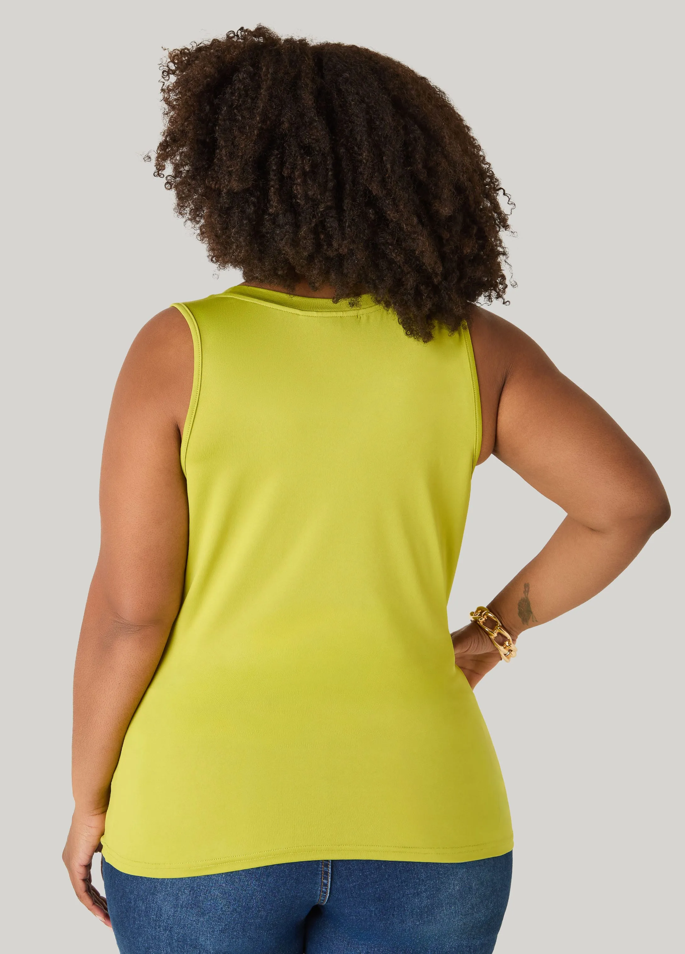 The Basic Cami Top sold by Ashley Stewart product image thumbnail 2