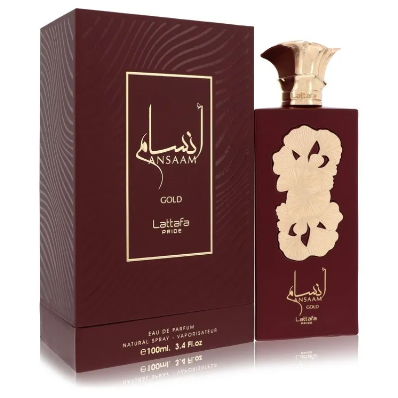 Lattafa Pride Ansaam Gold by Lattafa Eau De Parfum Spray (Unisex) made by Ashley Stewart