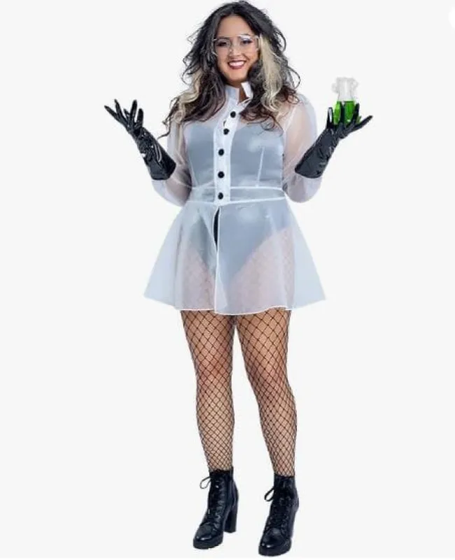 Mad Scientist Halloween Costume made by Dreamgirl