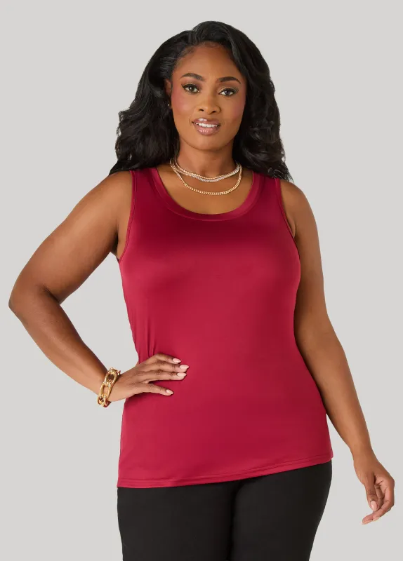 The Basic Knit Cami made by Ashley Stewart