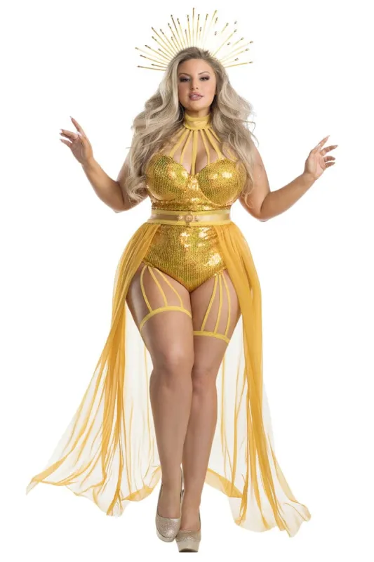 Rising Sun Beauty Halloween Costume made by Dreamgirl