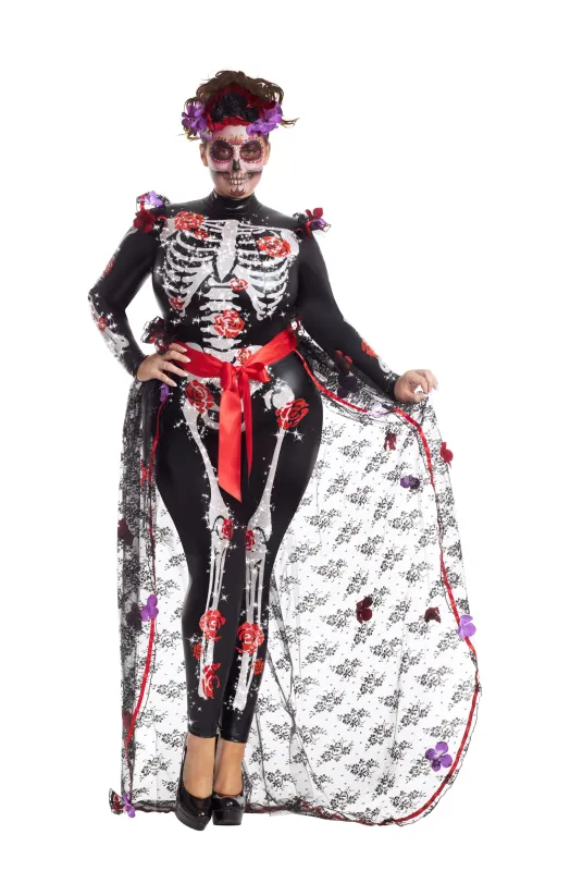 Rosas Day Of The Dead Halloween Costume made by Dreamgirl