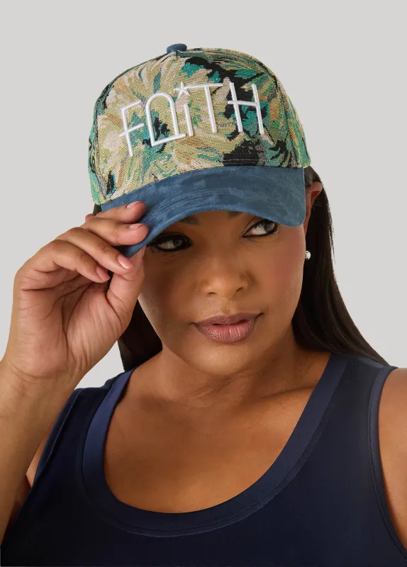 Faith Baseball Hat made by Ashley Stewart