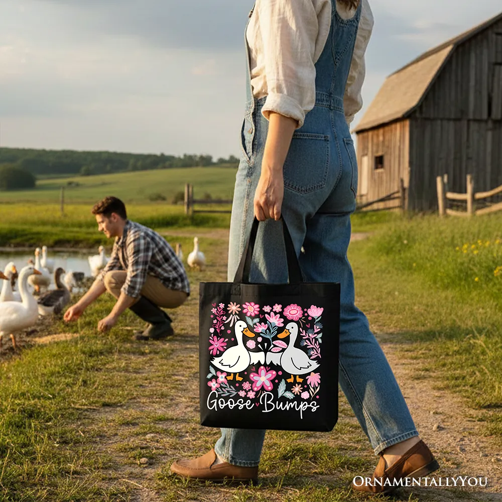 Goose Bumps Canvas Tote Bag sold by Ashley Stewart product image thumbnail 5