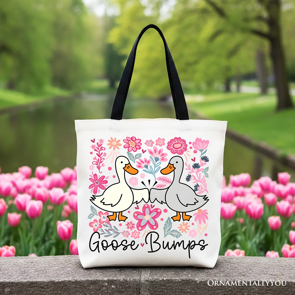 Goose Bumps Canvas Tote Bag sold by Ashley Stewart product image thumbnail 4