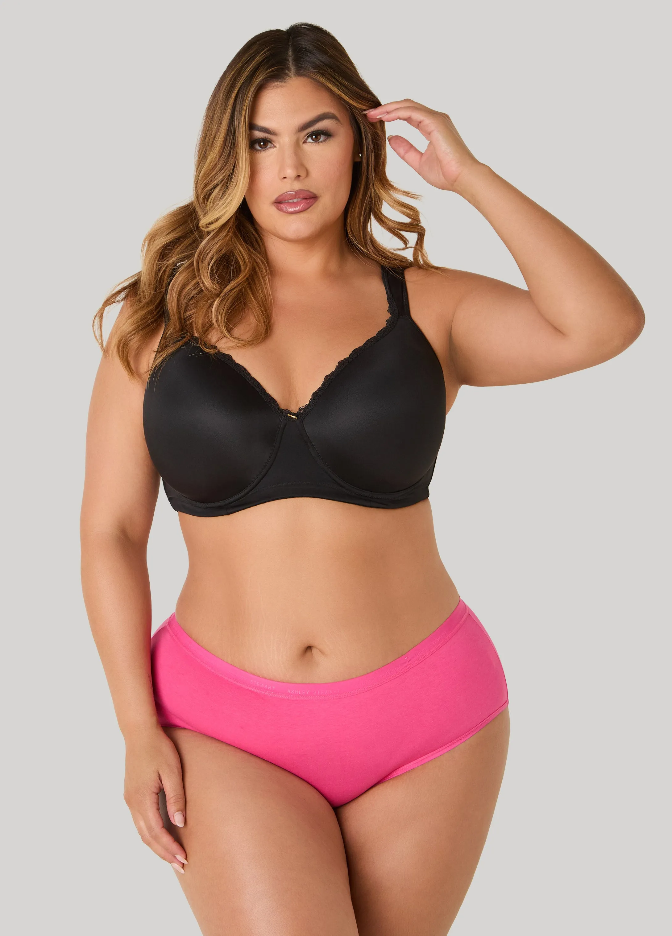 Cotton Blend Logo Briefs sold by Ashley Stewart