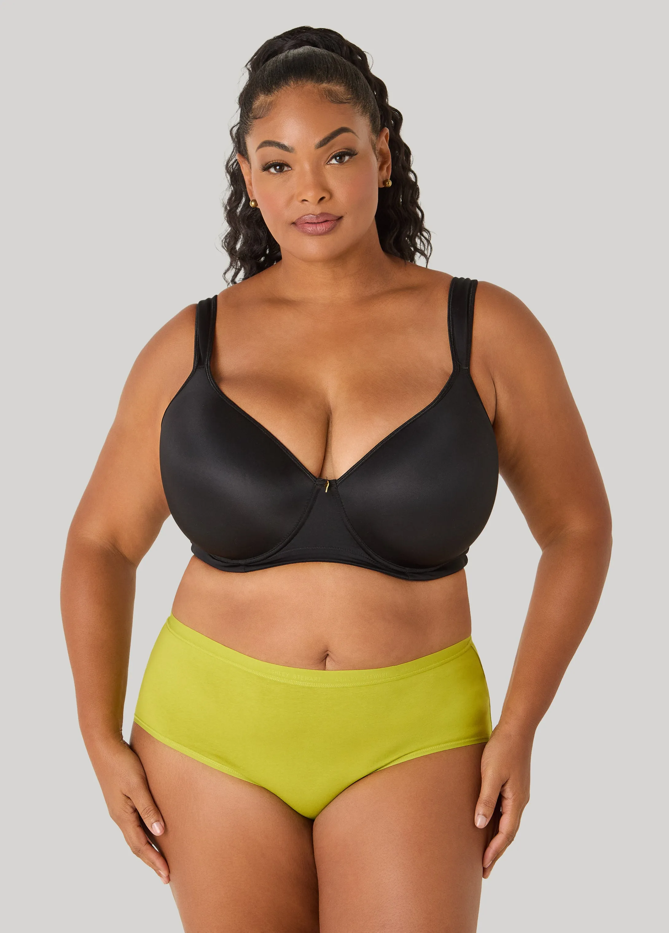 Cotton Blend Logo Briefs sold by Ashley Stewart product image thumbnail 5