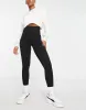 Stradivarius seamless ribbed leggings in black sold by ASOS