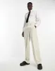 Only & Sons loose fit suit pants in beige-Neutral sold by ASOS