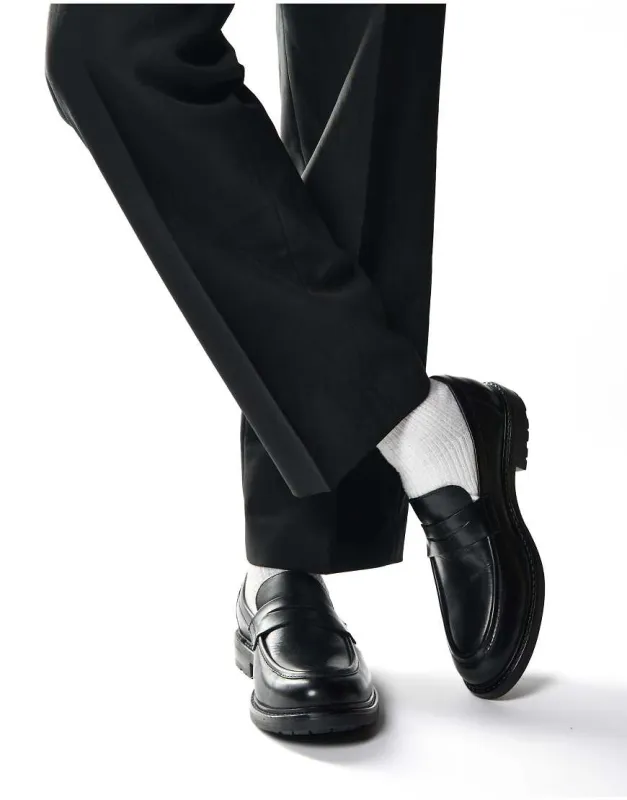 Base London Ivey loafer in black sold by ASOS