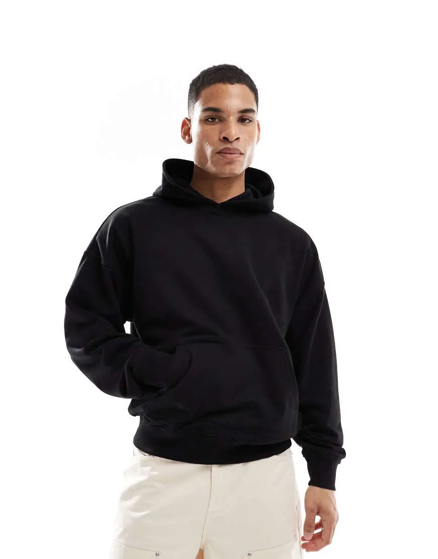New Look oversized hoodie in black sold by ASOS