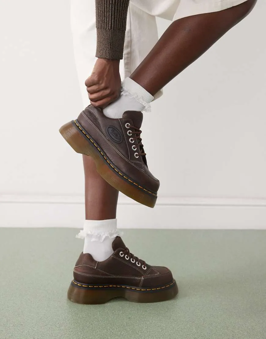 Dr Martens Buzz 5 eye shoes in brown sold by ASOS