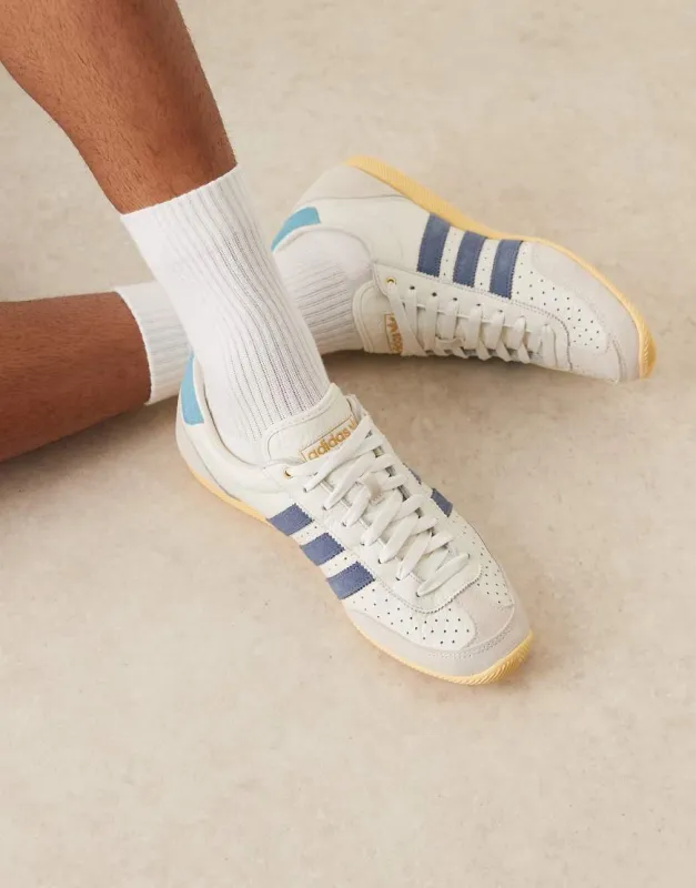 adidas Originals Japan trainers in white and blue made by Adidas