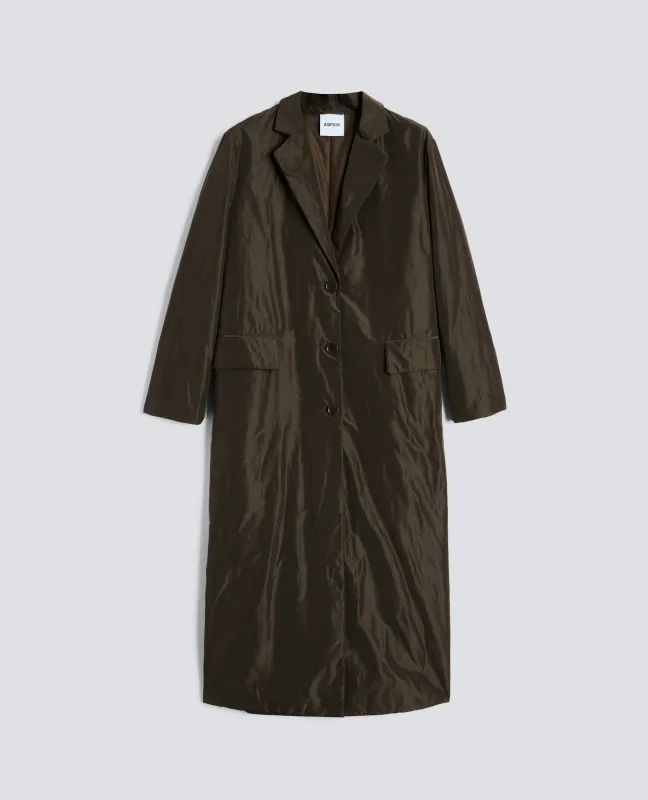 CAPPOTTO VERMUT IN TESSUTO TECNICO - MILITARE made by Aspesi