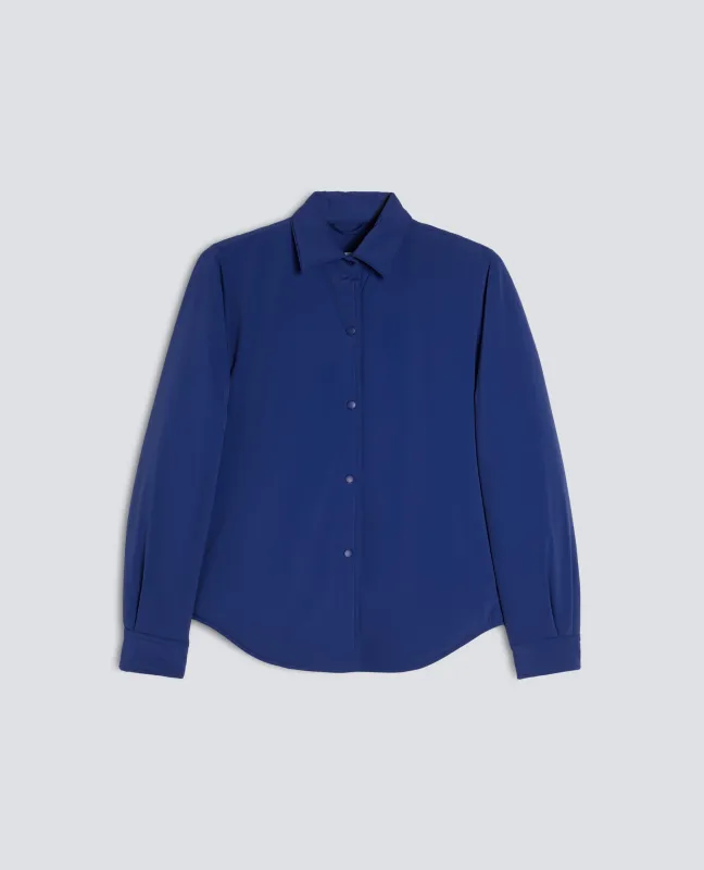 GIACCA CAMICIA GLUE - BLU INCHIOSTRO sold by Aspesi