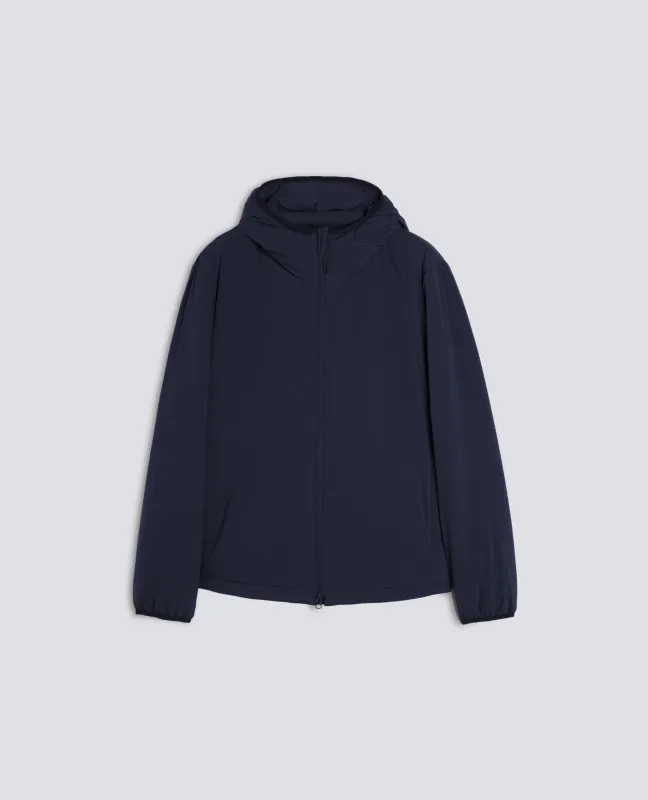 GIUBBOTTO CAPPUCCIO - BLU sold by Aspesi