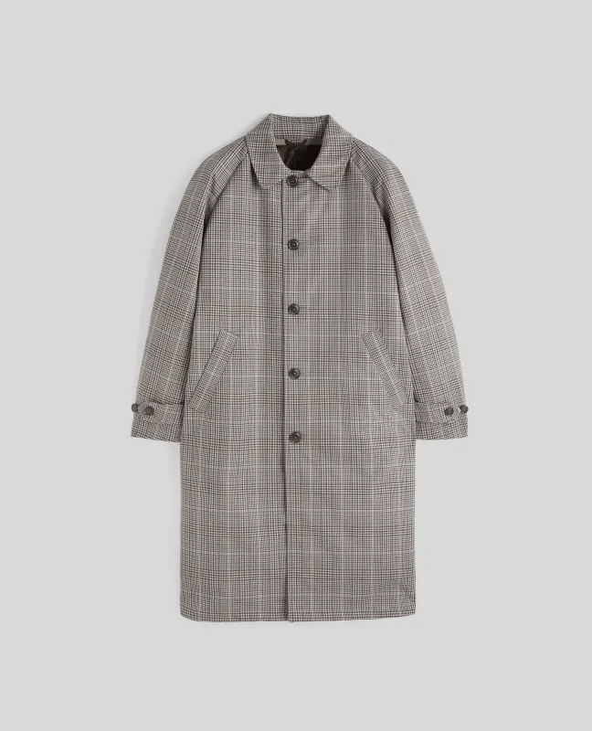 IMPERMEABILE HACK MAN IN TELA DI COTONE CHECK - CHECK made by Aspesi