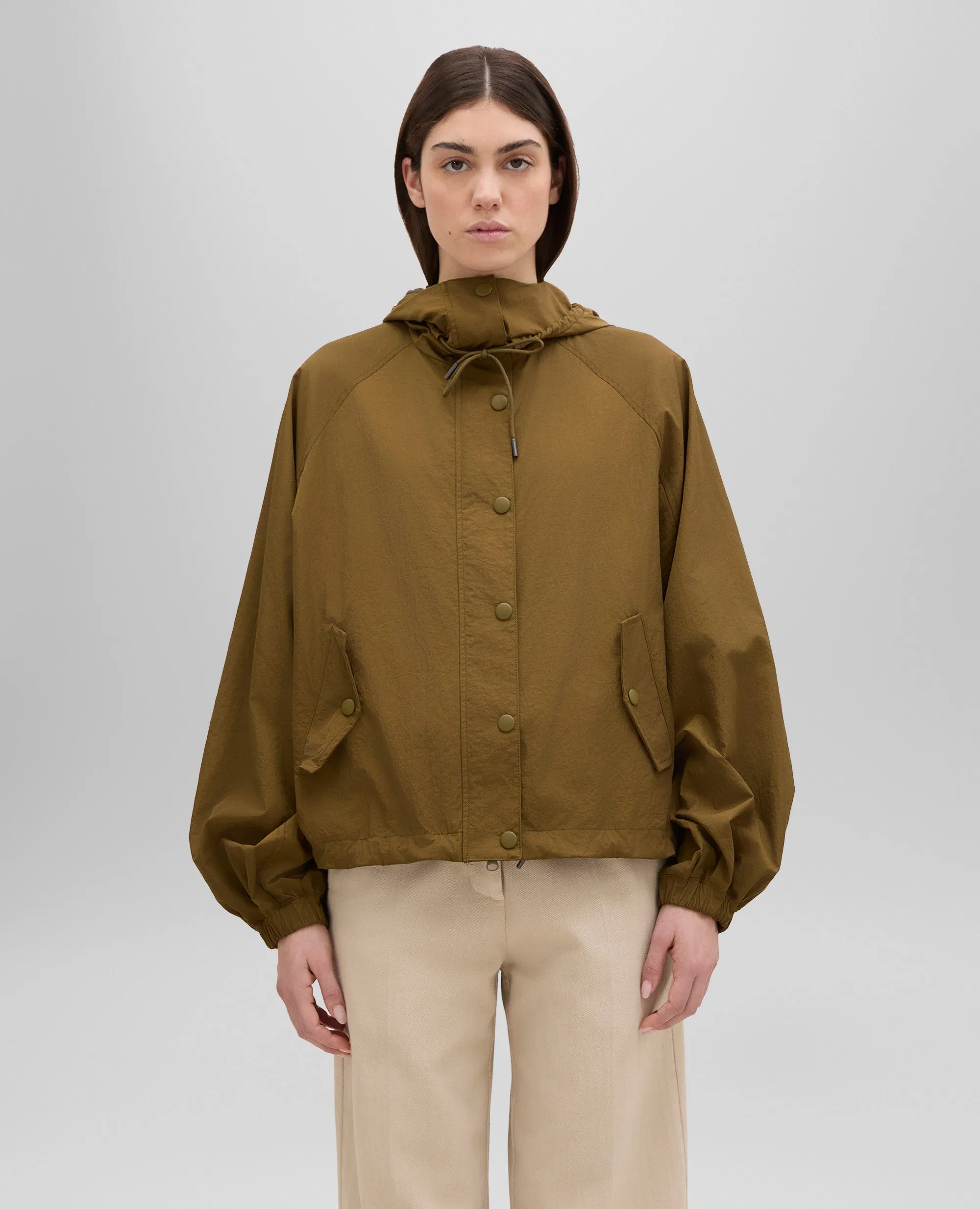 GIUBBOTTO LEA IN MICRO TWILL DI NYLON - BRONZO sold by Aspesi product image thumbnail 4