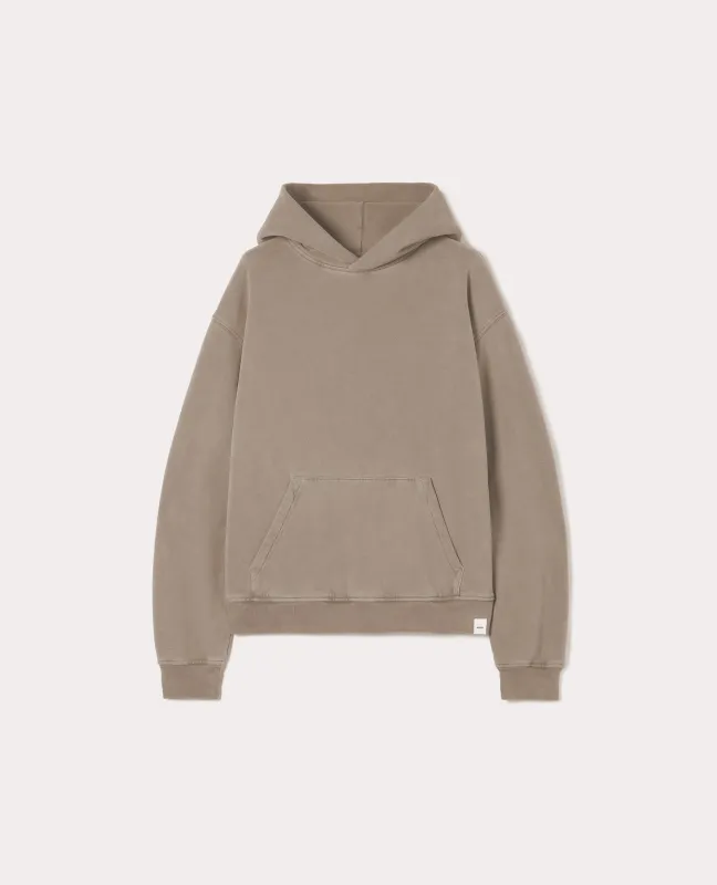 FELPA IN COTONE GARZATA - SAND sold by Aspesi