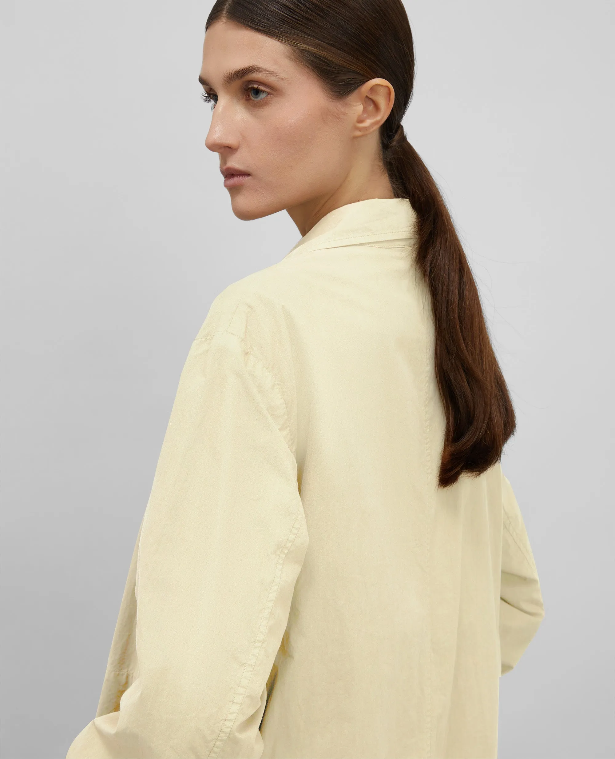 SOPRABITO MONOPETTO IN POPELINE DI COTONE - NATURALE sold by Aspesi product image thumbnail 4