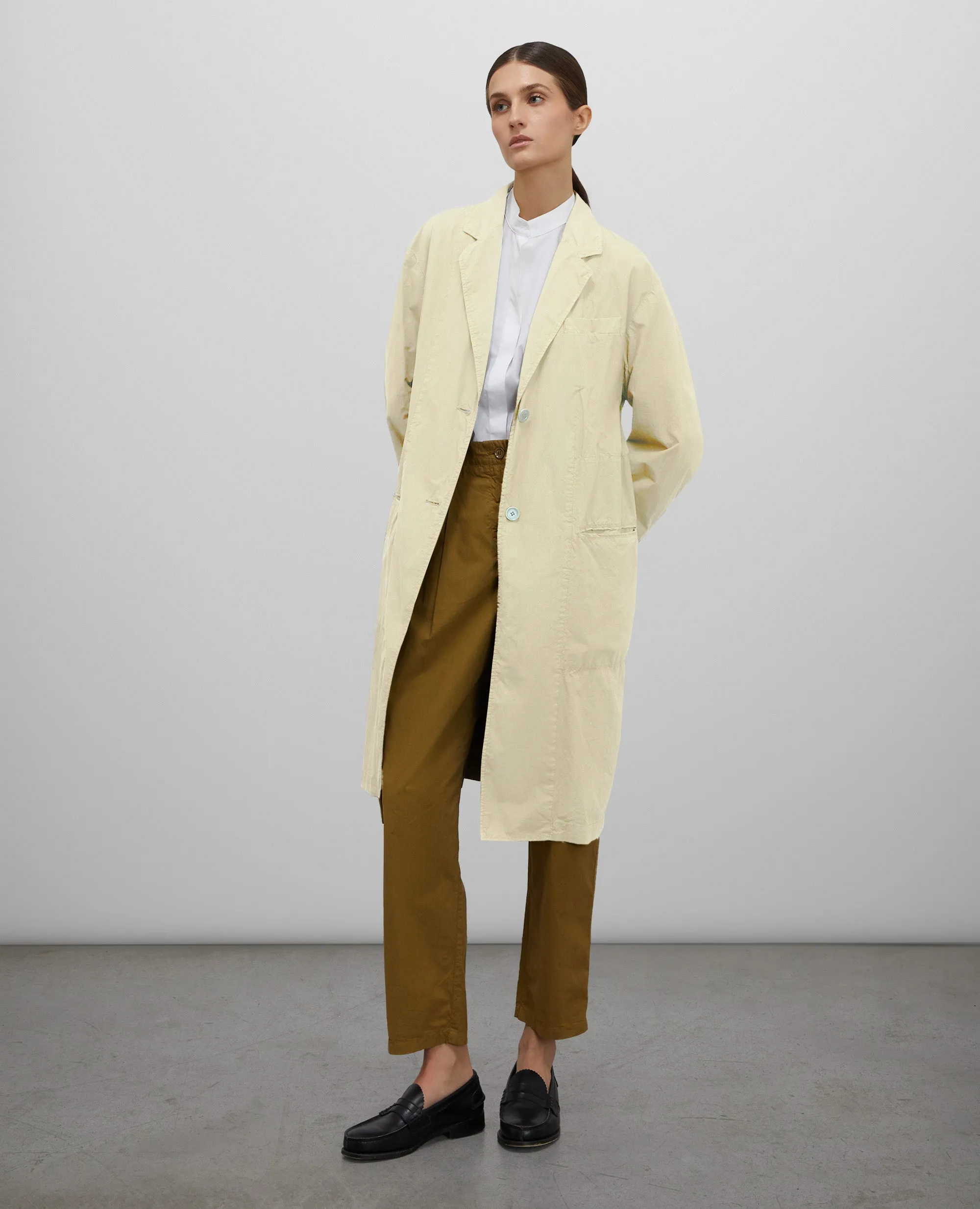 SOPRABITO MONOPETTO IN POPELINE DI COTONE - NATURALE sold by Aspesi product image thumbnail 2