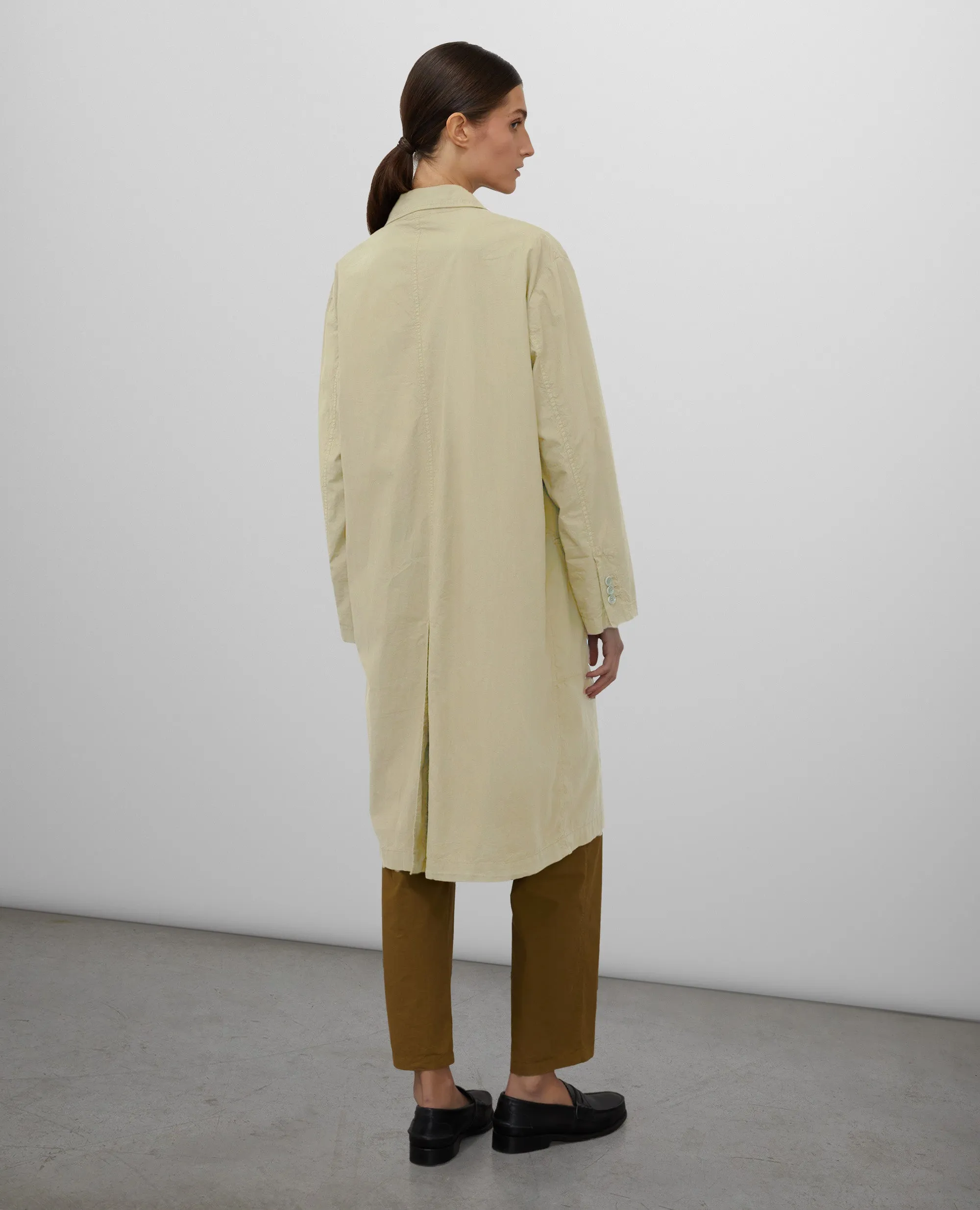 SOPRABITO MONOPETTO IN POPELINE DI COTONE - NATURALE sold by Aspesi product image thumbnail 3