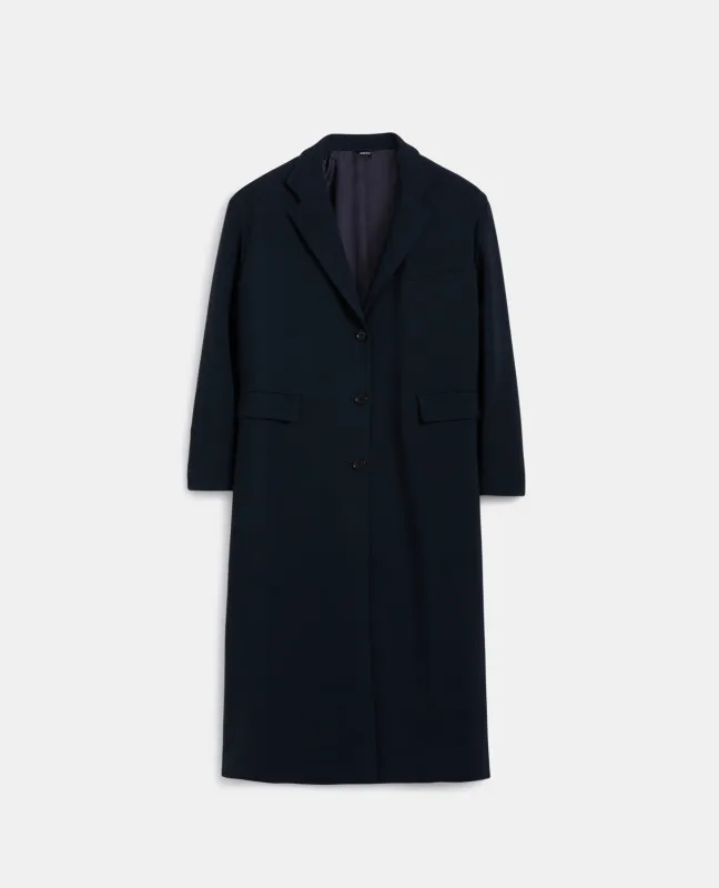 SPOLVERINO IN CADY DOUBLE - BLU made by Aspesi