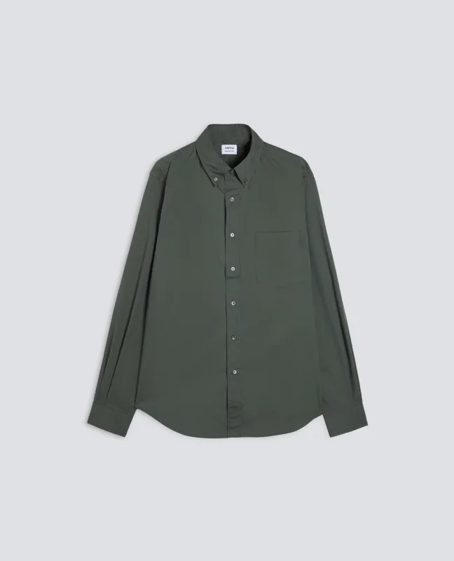 CAMICIA IN OXFORD DI COTONE LAVATO B.D NEW MAGRA - FORESTA sold by Aspesi