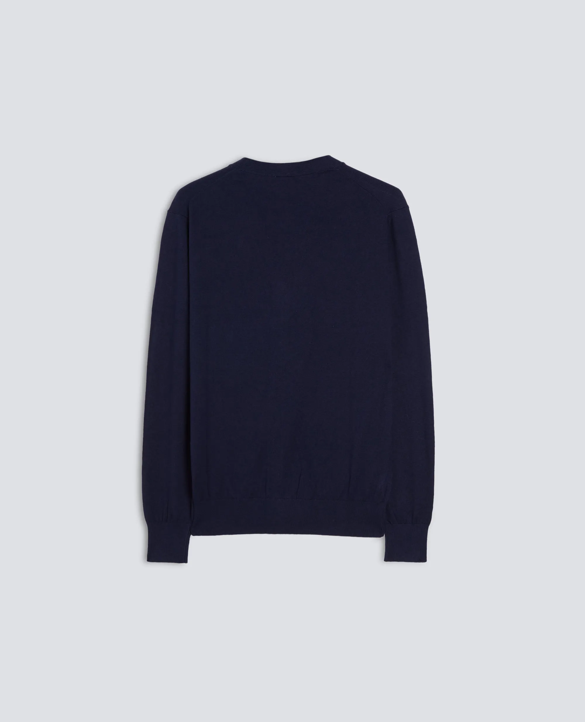 CARDIGAN IN MISTO COTONE, CASHMERE E LANA - NAVY sold by Aspesi product image thumbnail 2