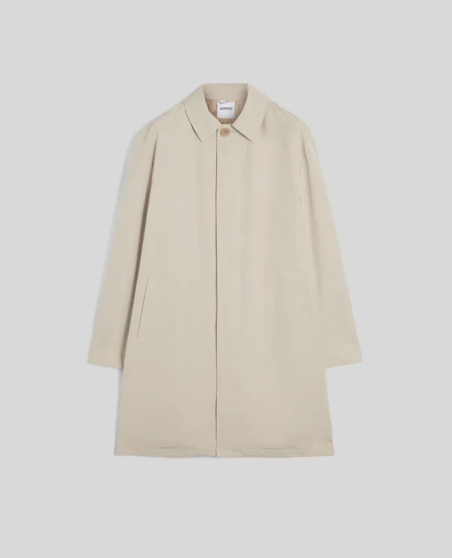 SOPRABITO IN TELA DI MISTO COTONE - SABBIA sold by Aspesi