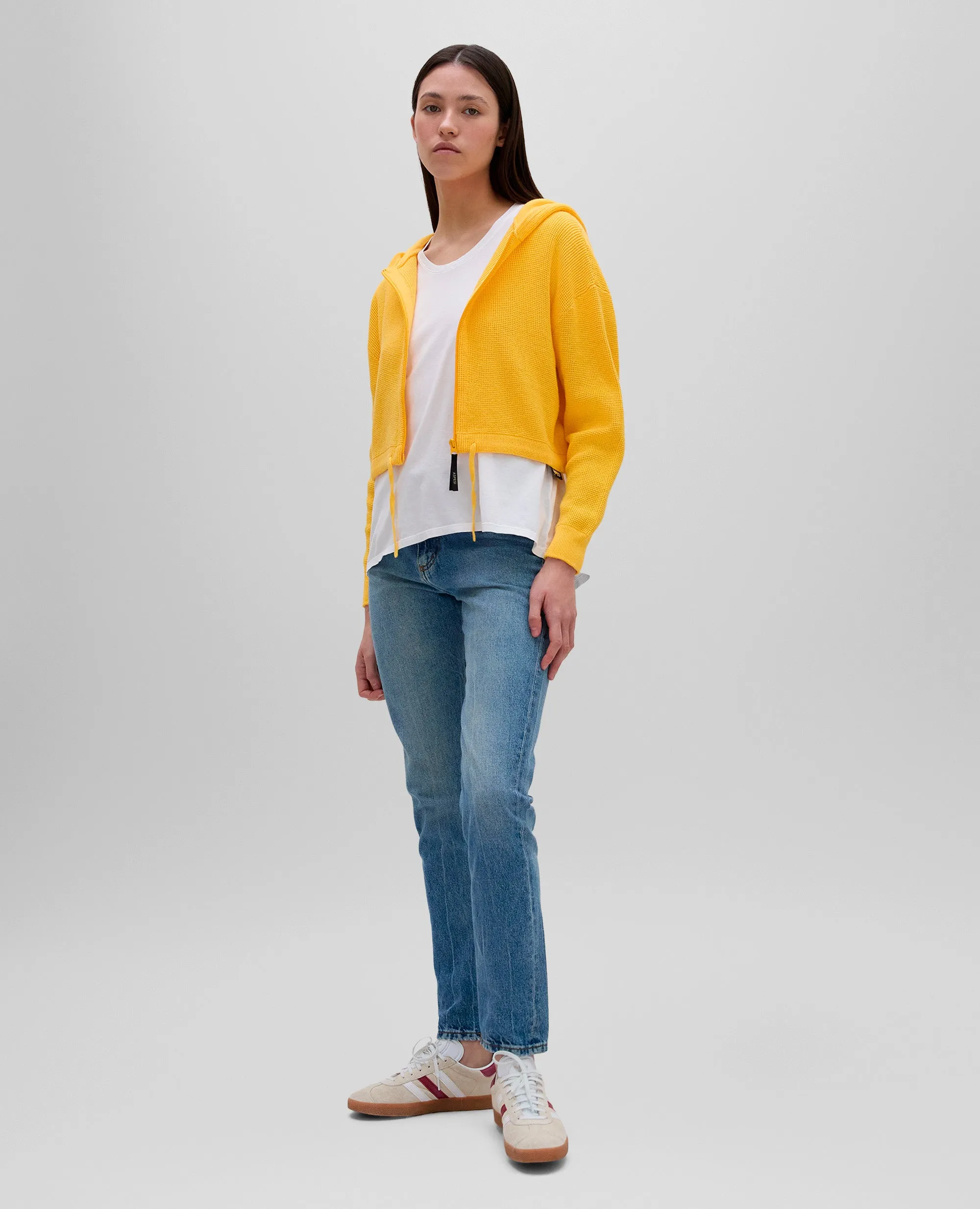 T-SHIRT IN JERSEY DI COTONE - BIANCO sold by Aspesi product image thumbnail 2