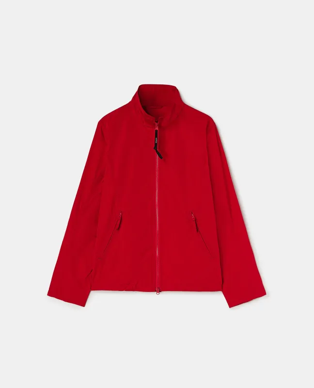 GIUBBOTTO STRINGA IN TAFFETÀ WATER-REPELLENT - ROSSO sold by Aspesi