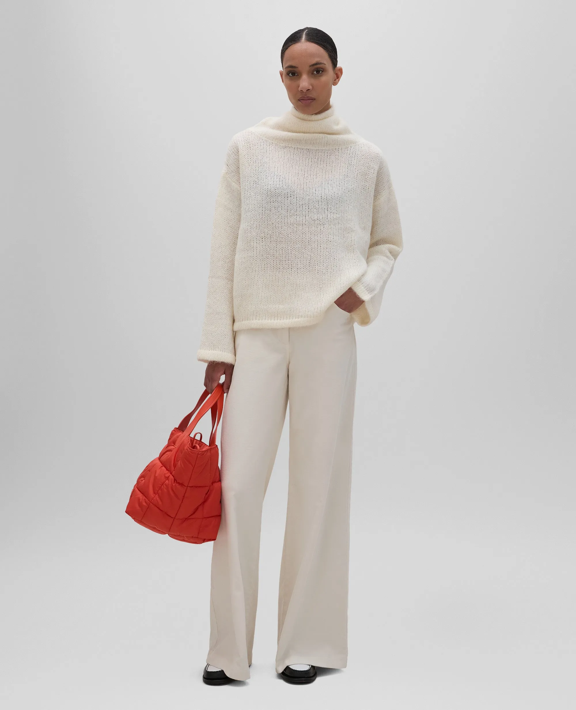 MAGLIA CON COLLO ALTO - NATURALE sold by Aspesi product image thumbnail 2