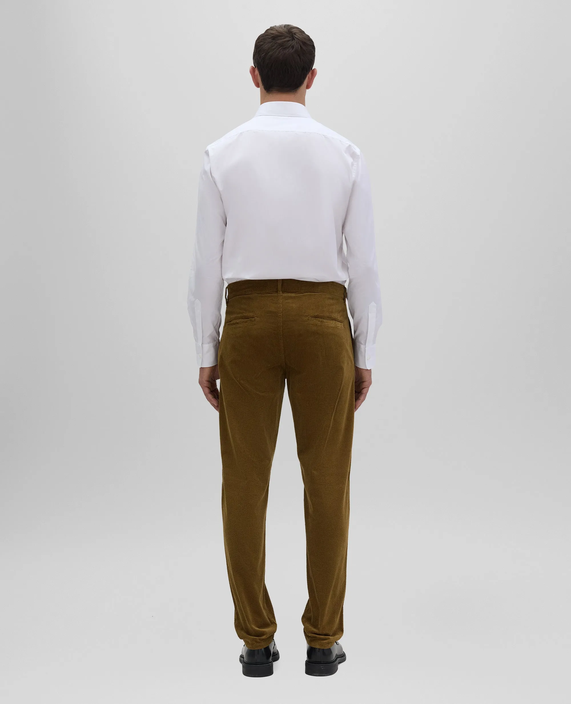 PANTALONE CHINO IN VELLUTO A COSTE - TABACCO sold by Aspesi product image thumbnail 3