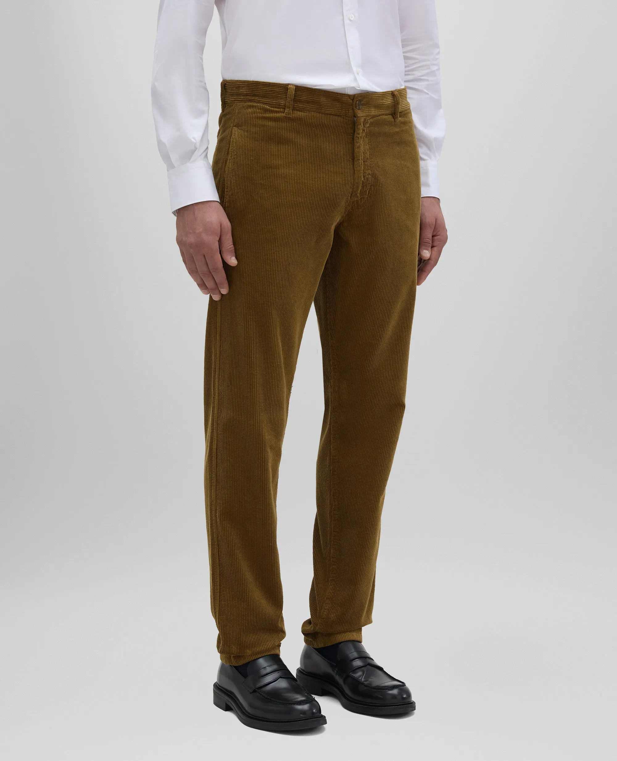PANTALONE CHINO IN VELLUTO A COSTE - TABACCO sold by Aspesi product image thumbnail 4
