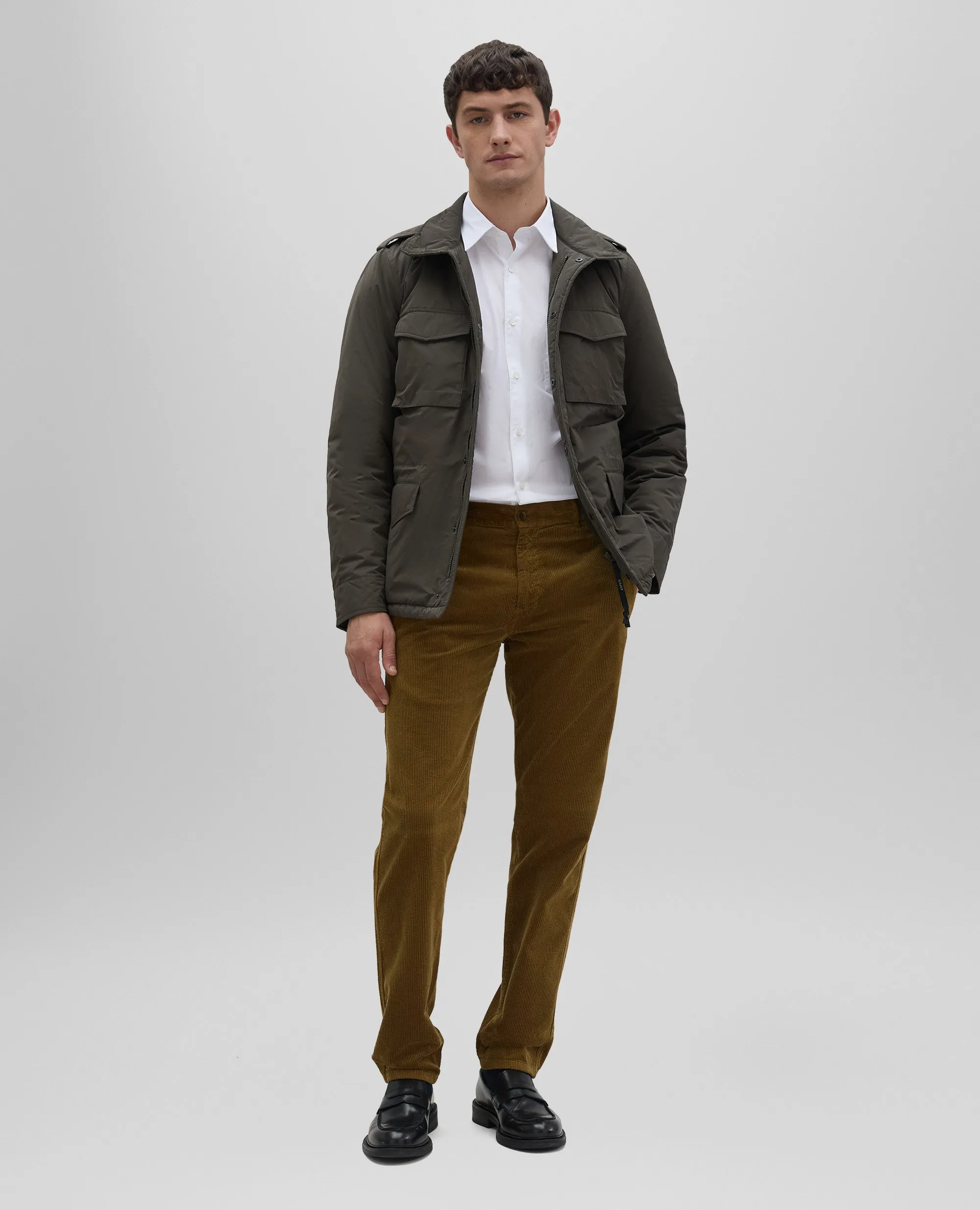 PANTALONE CHINO IN VELLUTO A COSTE - TABACCO sold by Aspesi product image thumbnail 2