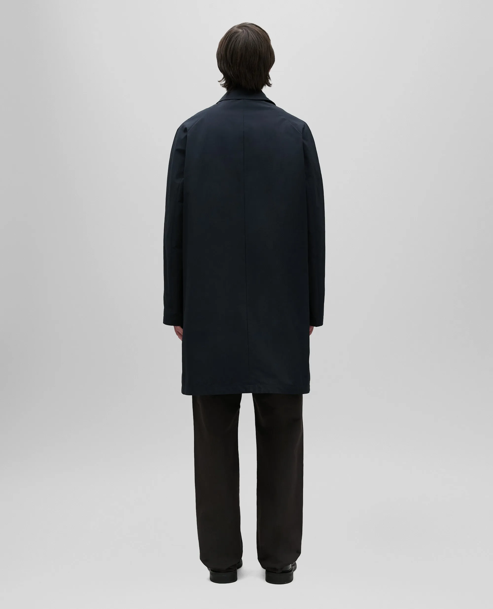 SOPRABITO IN TELA DI MISTO COTONE - BLU NAVY sold by Aspesi product image thumbnail 4