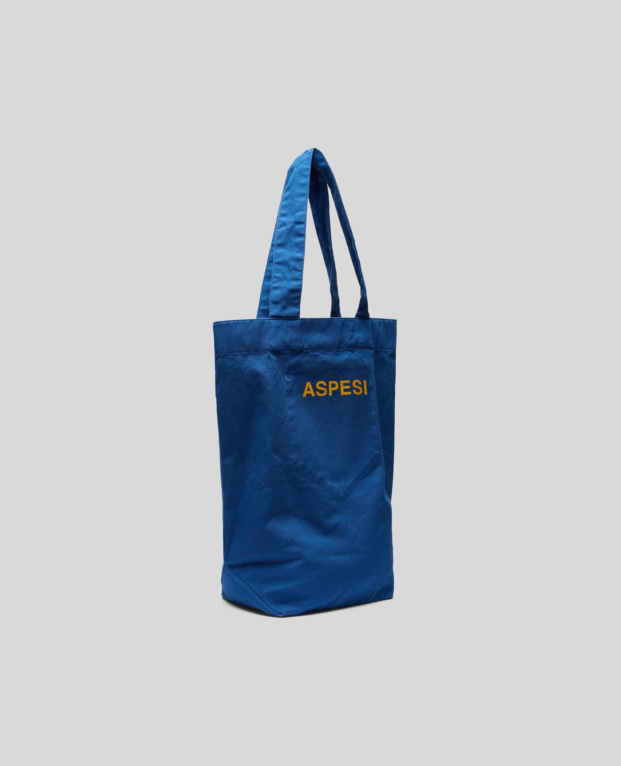 BORSA SHOPPER IN GABARDINA DI COTONE - BLU sold by Aspesi product image thumbnail 2