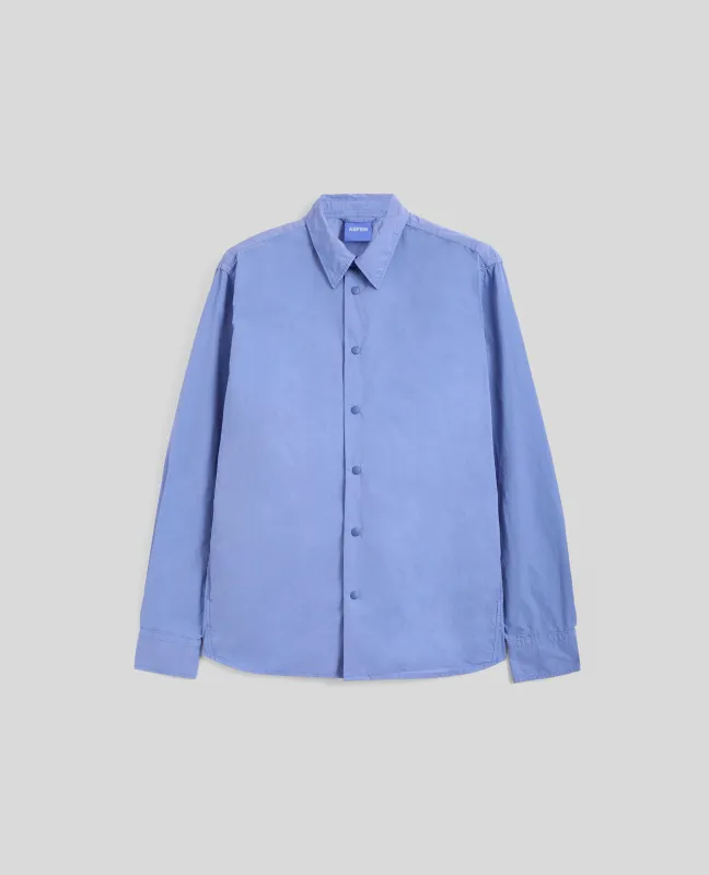 CAMICIA CASSEL IN NYLON - AZZURRO sold by Aspesi