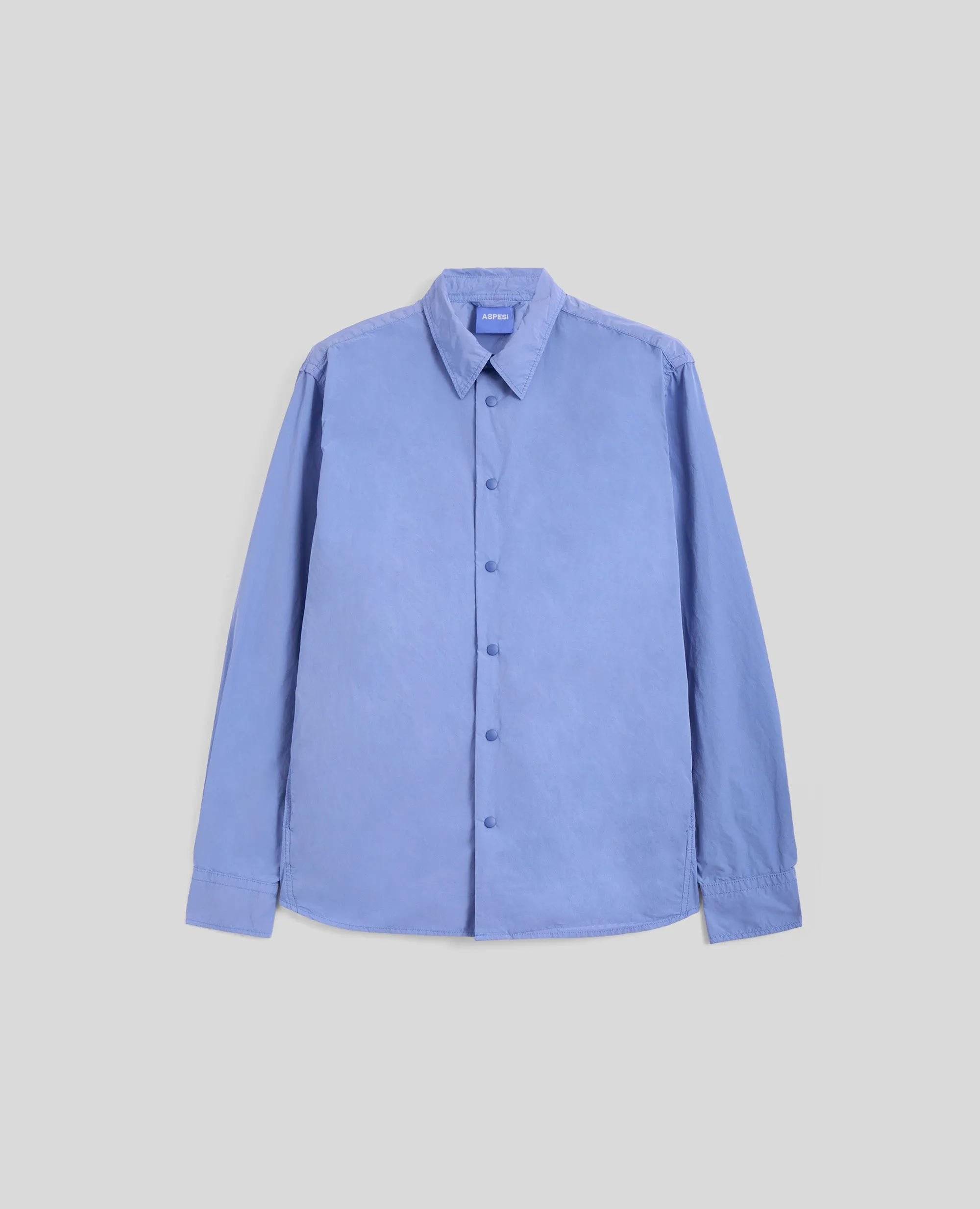 CAMICIA CASSEL IN NYLON - AZZURRO sold by Aspesi
