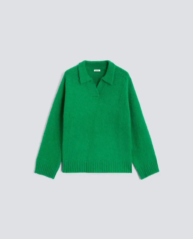 POLO IN LANA SHETLAND - BANDIERA sold by Aspesi