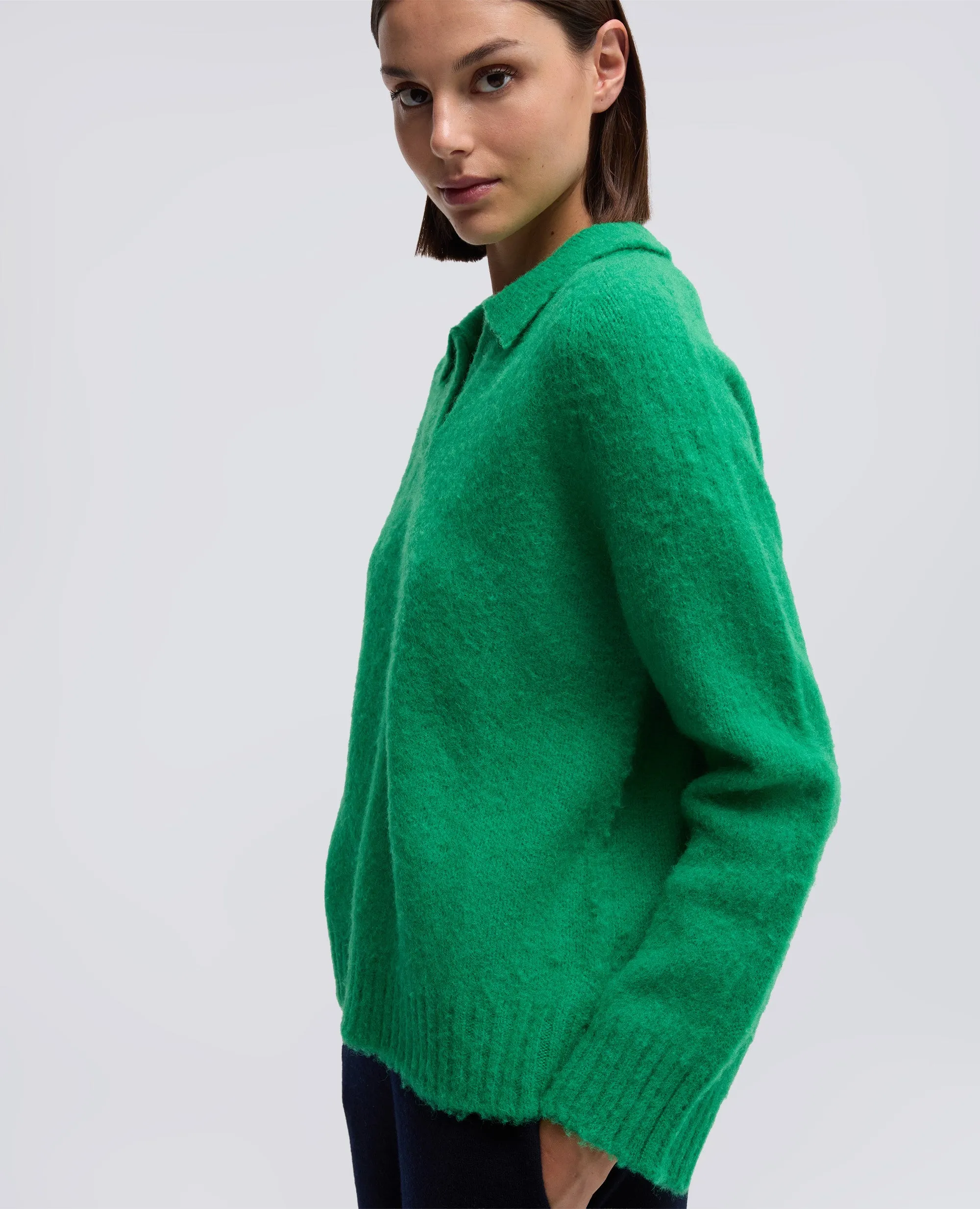 POLO IN LANA SHETLAND - BANDIERA sold by Aspesi product image thumbnail 4