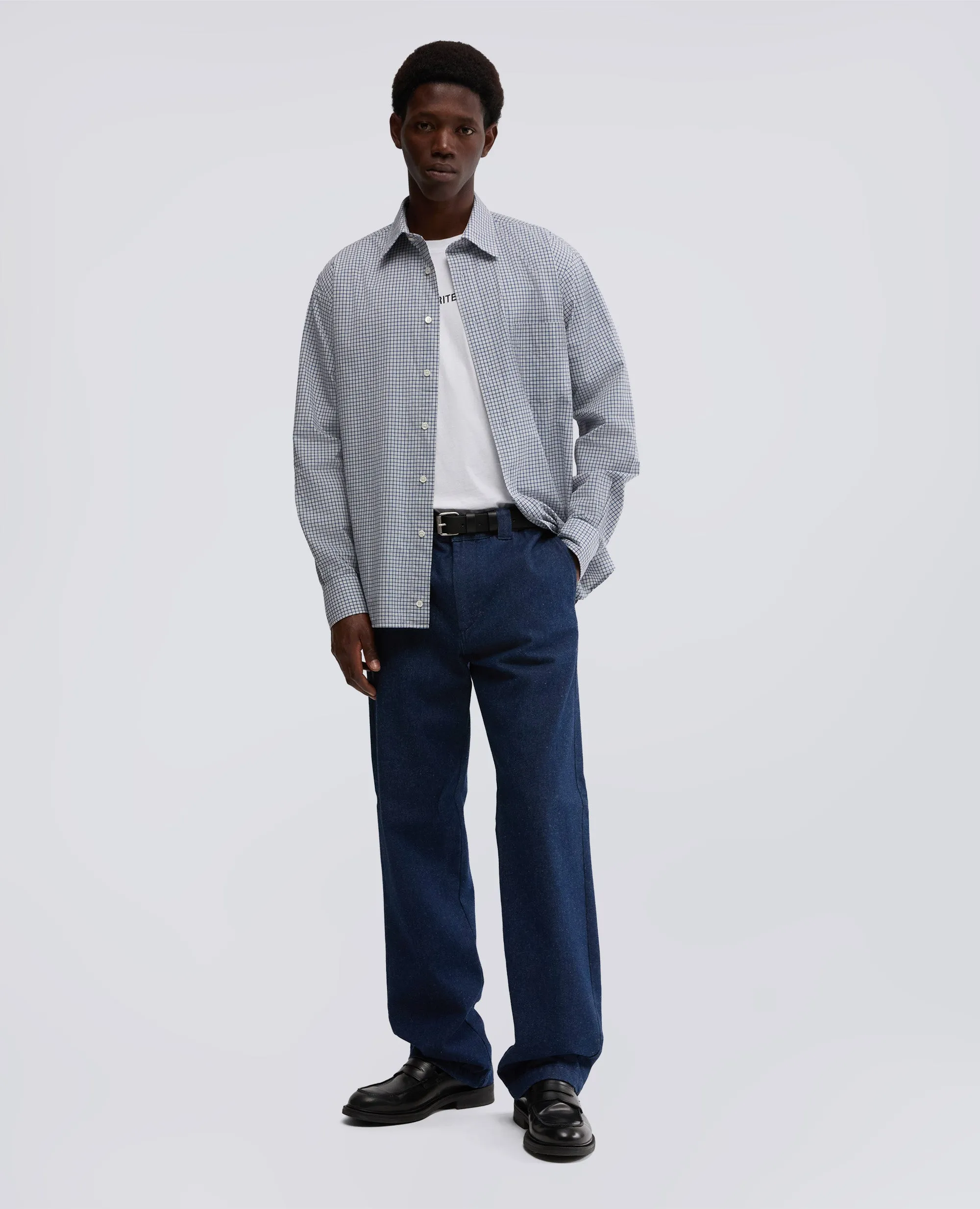 PANTALONE ADRIEN IN DENIM - DENIM sold by Aspesi product image thumbnail 2