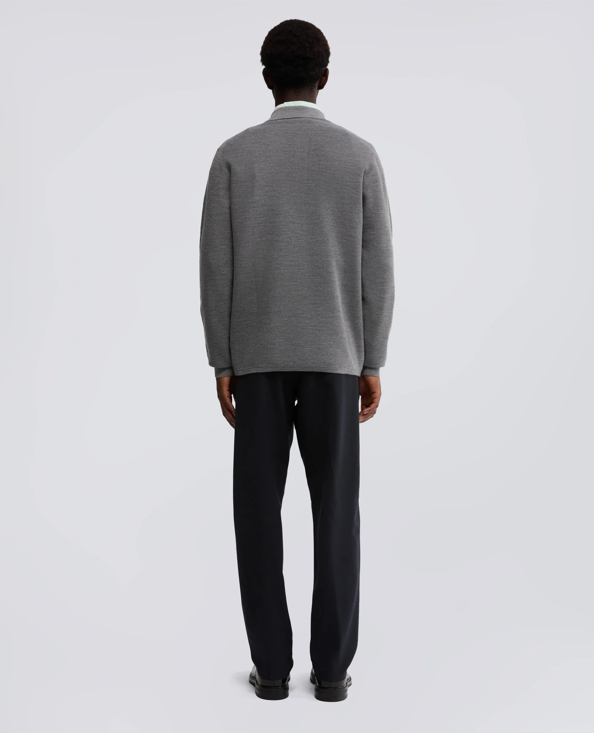 POLO IN LANA - GRIGIO sold by Aspesi product image thumbnail 3