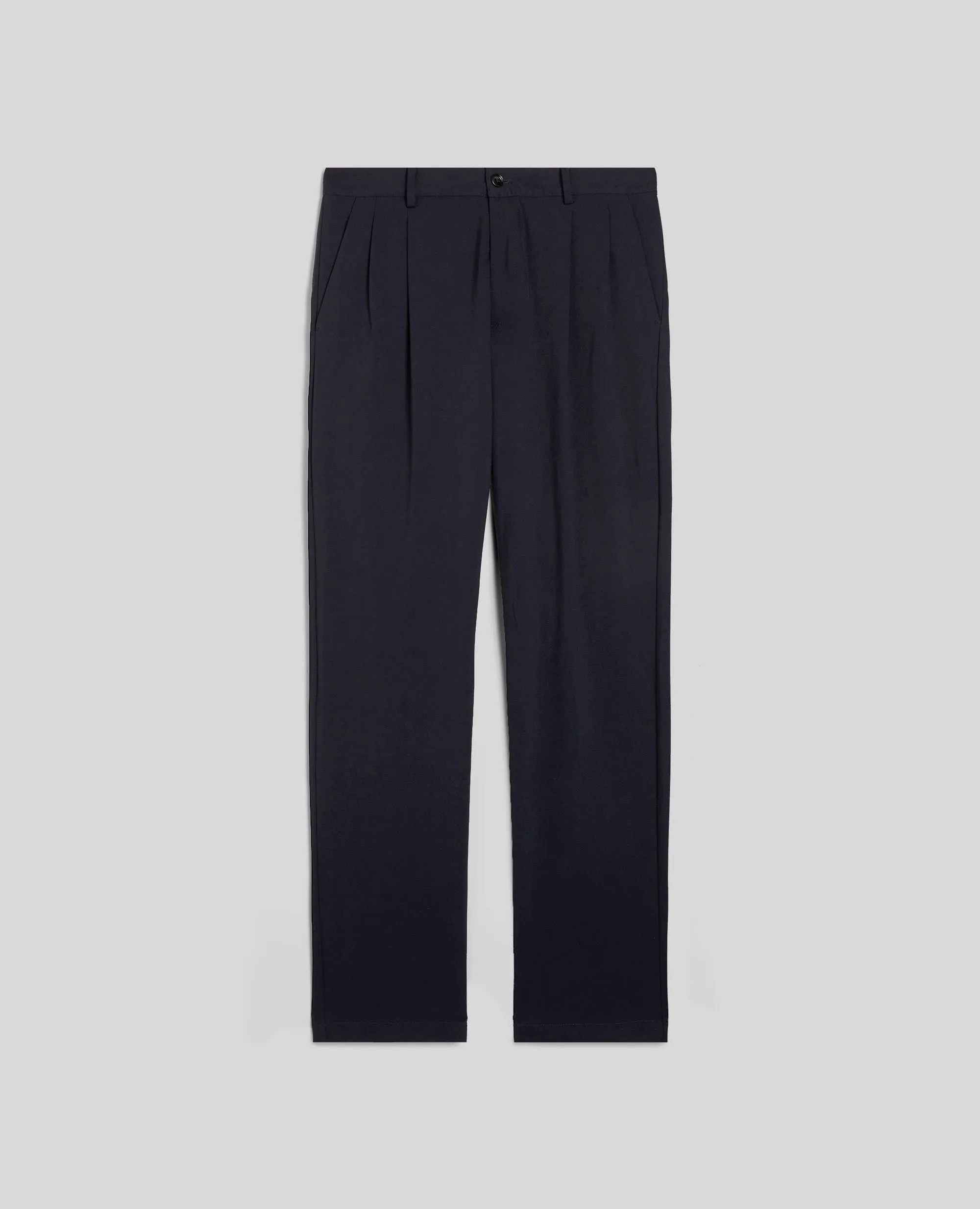 PANTALONE IN TWILL DI NYLON - NAVY sold by Aspesi