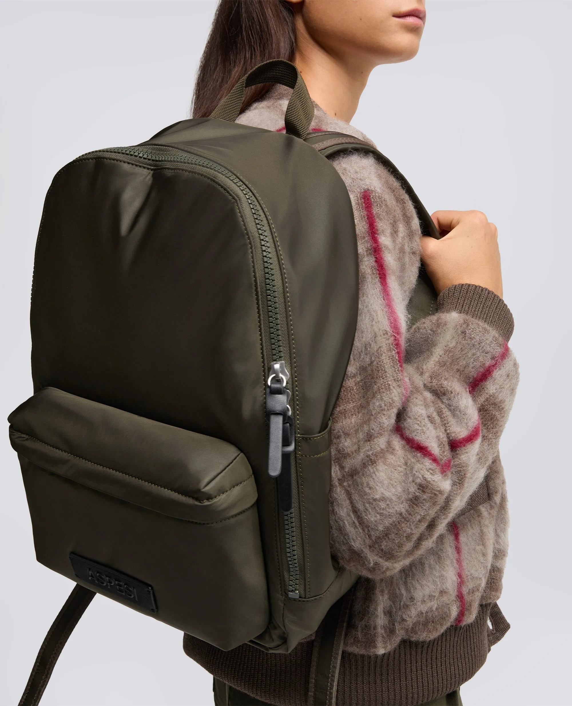 ZAINO IN NYLON RICICLATO - MILITARE sold by Aspesi product image thumbnail 4