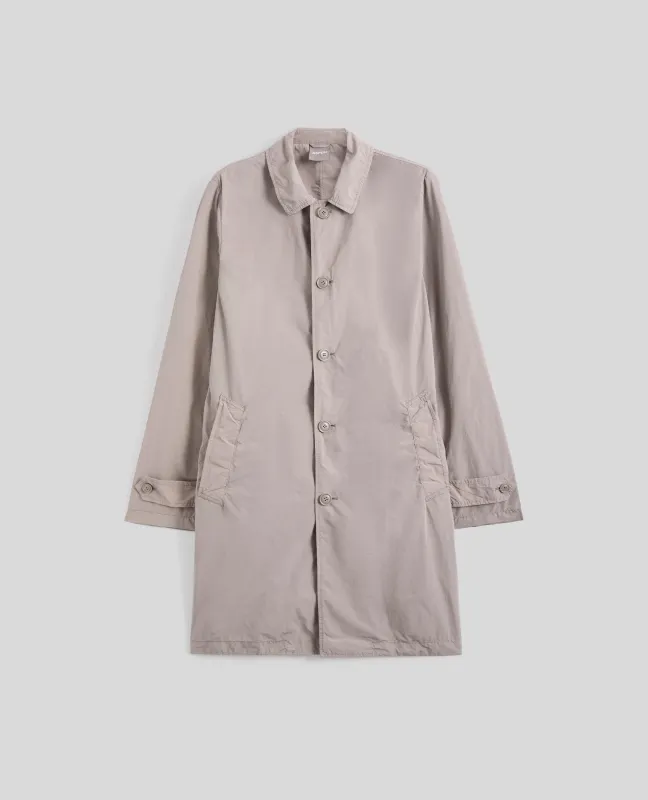 IMPERMEABILE IN POLIESTERE E NYLON COMPATTO - SABBIA sold by Aspesi