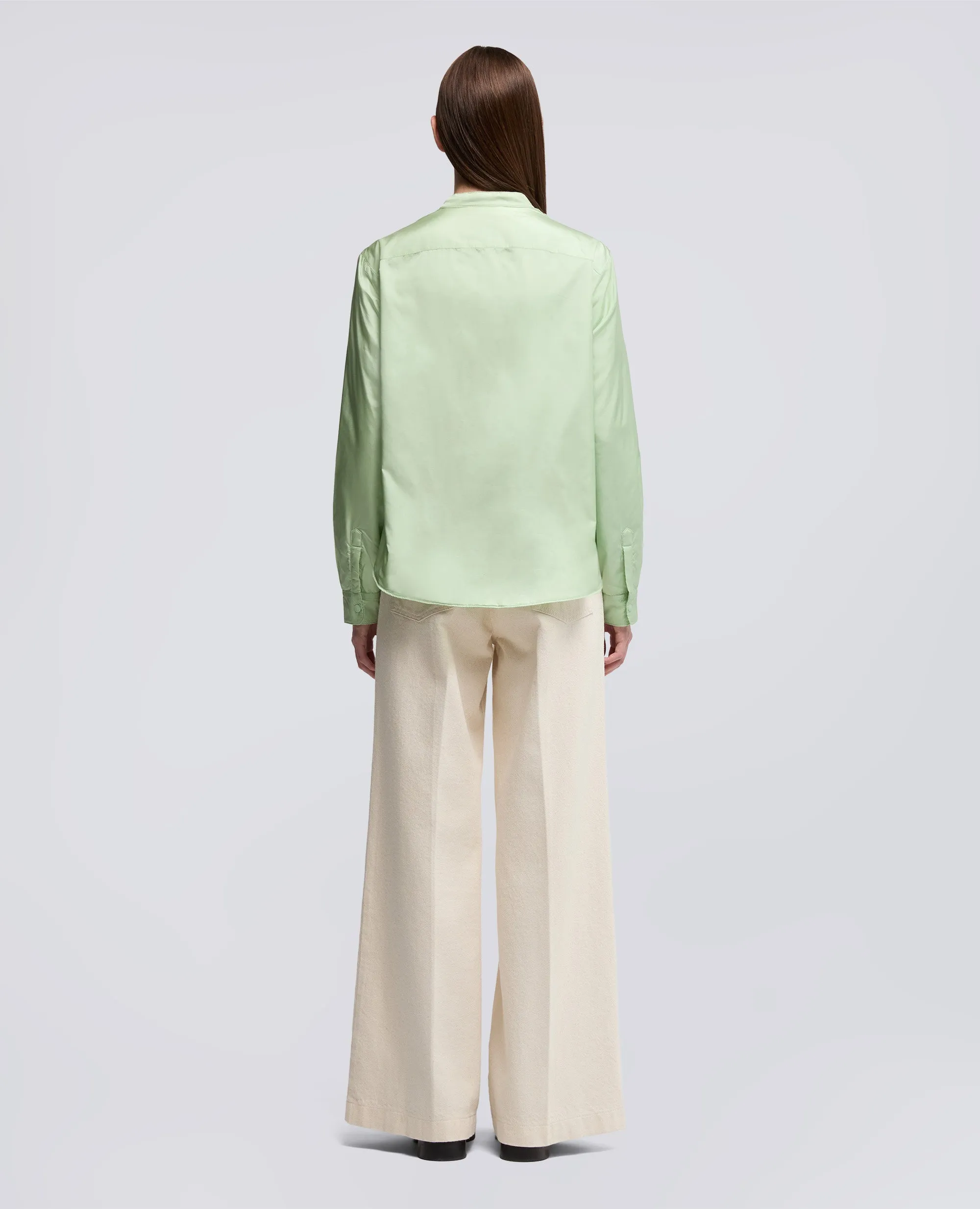 GIACCA CAMICIA IN TAFFETA TECNICO - LATTE MENTA sold by Aspesi product image thumbnail 3